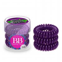 Beauty Bar Hair Rings violet - Beauty Bar резинка для волос с цвете "Фиолетовый"